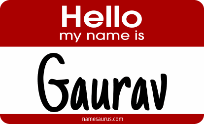 Hello my name is Gaurav png download