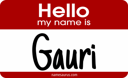 Hello my name is Gauri png download
