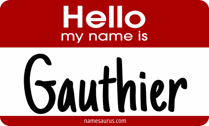 Hello my name is Gauthier png download