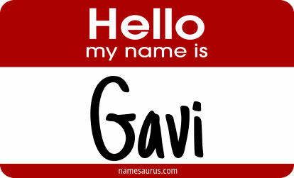 Hello my name is Gavi png download