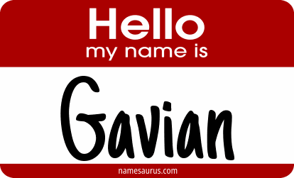 Hello my name is Gavian png download