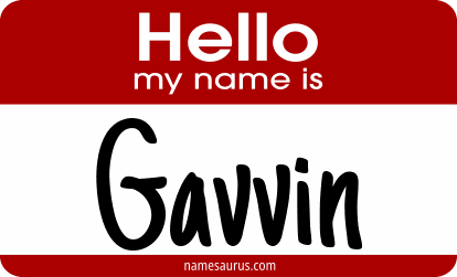 Hello my name is Gavvin png download
