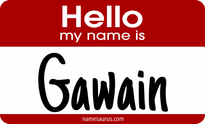 Hello my name is Gawain png download