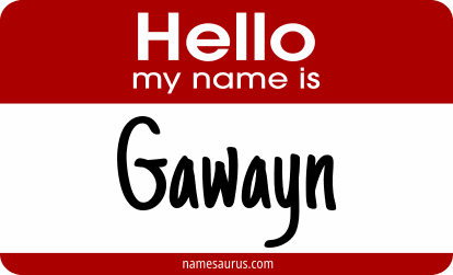 Hello my name is Gawayn png download