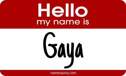 Hello my name is Gaya png download