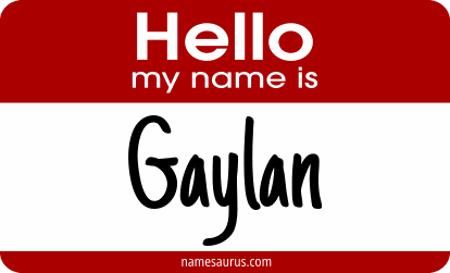 Hello my name is Gaylan png download