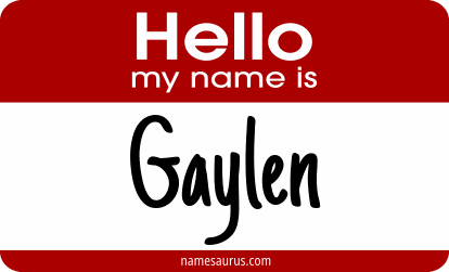 Hello my name is Gaylen png download