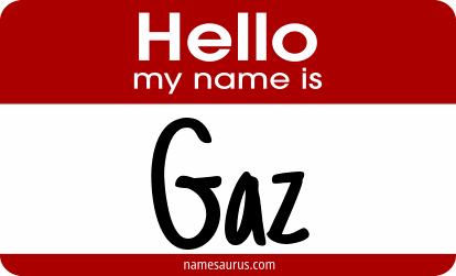 Hello my name is Gaz png download