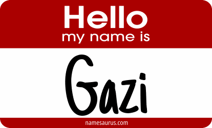 Hello my name is Gazi png download