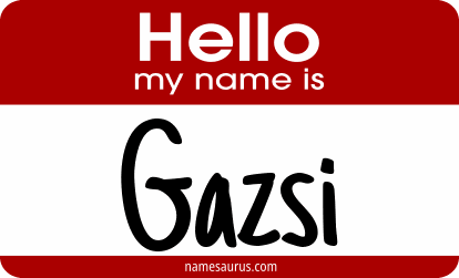 Hello my name is Gazsi png download