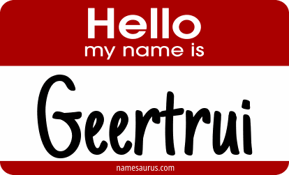 Hello my name is Geertrui png download