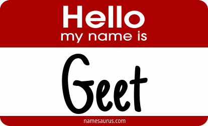 Hello my name is Geet png download