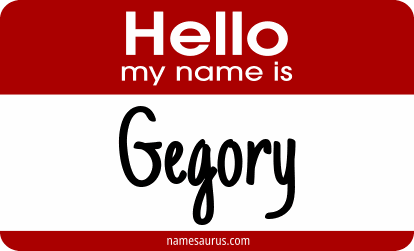 Hello my name is Gegory png download