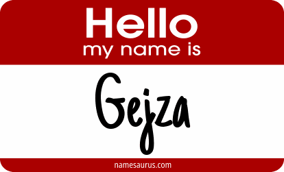Hello my name is Gejza png download
