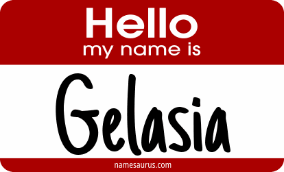 Hello my name is Gelasia png download