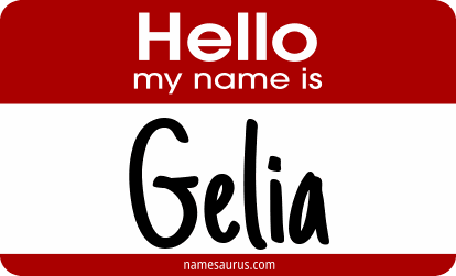 Hello my name is Gelia png download