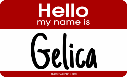 Hello my name is Gelica png download