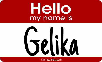 Hello my name is Gelika png download