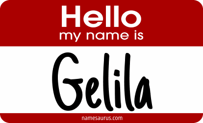 Hello my name is Gelila png download