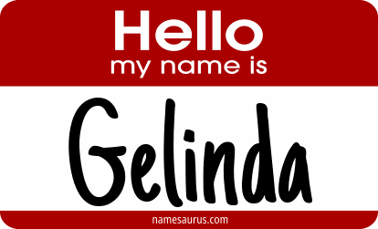 Hello my name is Gelinda png download