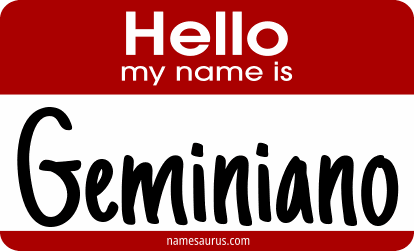 Hello my name is Geminiano png download