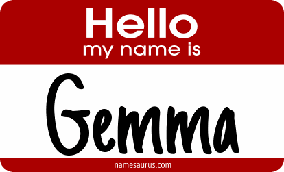 Hello my name is Gemma png download