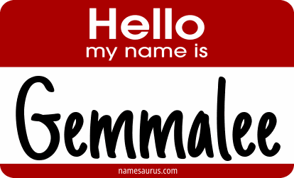 Hello my name is Gemmalee png download