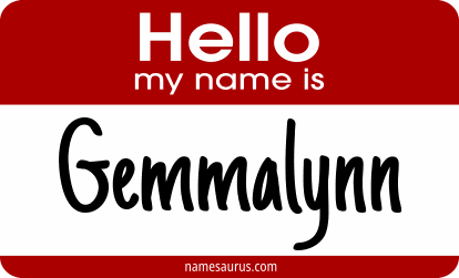 Hello my name is Gemmalynn png download