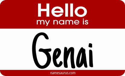 Hello my name is Genai png download
