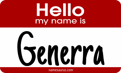 Hello my name is Generra png download