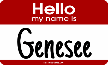 Hello my name is Genesee png download