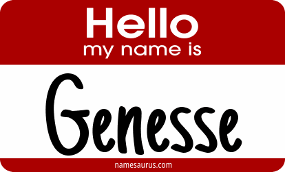 Hello my name is Genesse png download