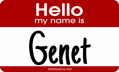 Hello my name is Genet png download