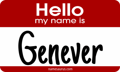 Hello my name is Genever png download