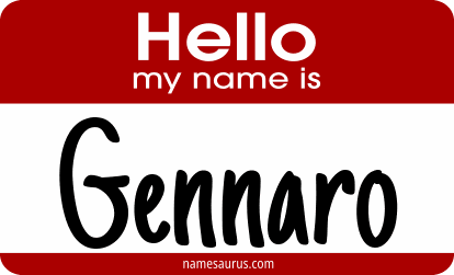 Hello my name is Gennaro png download