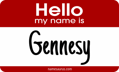 Hello my name is Gennesy png download