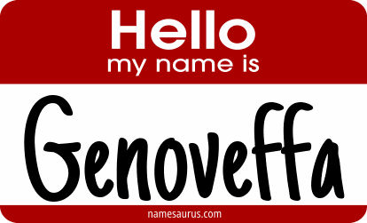 Hello my name is Genoveffa png download