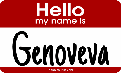 Hello my name is Genoveva png download