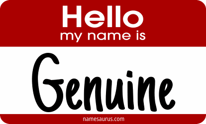 Hello my name is Genuine png download