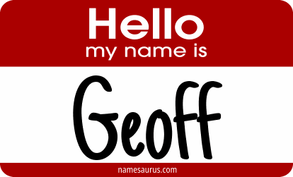 Hello my name is Geoff png download