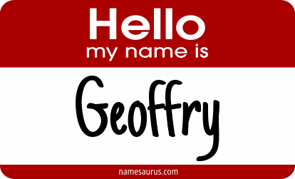 Hello my name is Geoffry png download