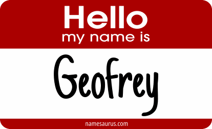 Hello my name is Geofrey png download