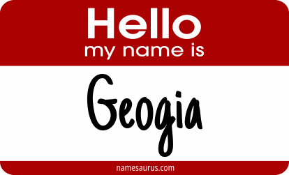 Hello my name is Geogia png download