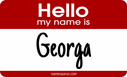 Hello my name is Georga png download