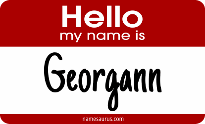 Hello my name is Georgann png download