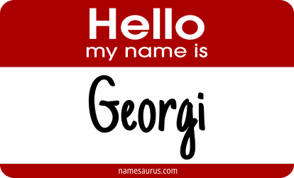 Hello my name is Georgi png download