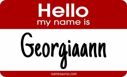 Hello my name is Georgiaann png download