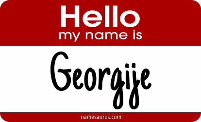 Hello my name is Georgije png download