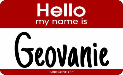 Hello my name is Geovanie png download