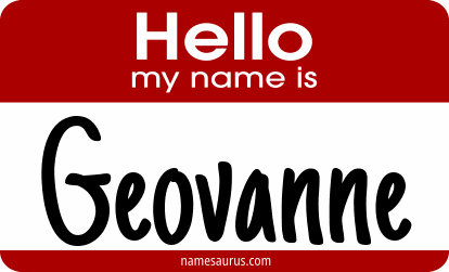 Hello my name is Geovanne png download